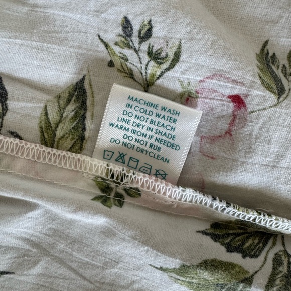 Heidi Carey White Hummingbird Classic Robe. 100 % Cotton - Picture 8 of 12